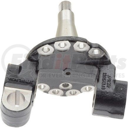 120SK146-X by DANA - I100 and I120 Steering Knuckle - Right, 8.56 Length (Boss to End), 8 Caliper Holes