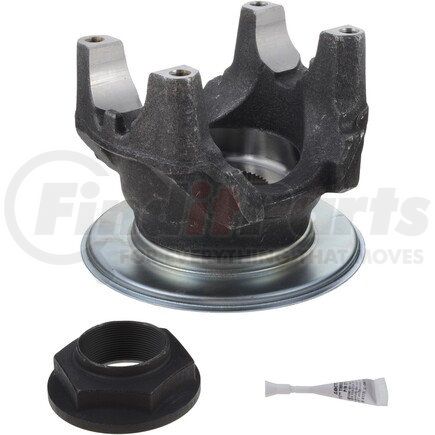 131435K by DANA - SPL250 Series Differential End Yoke - Assembly, Steel, HR Yoke Style, 49 Spline