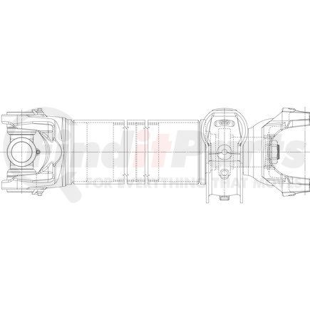 170CS54005C-1435M by DANA - Drive Shaft Assembly