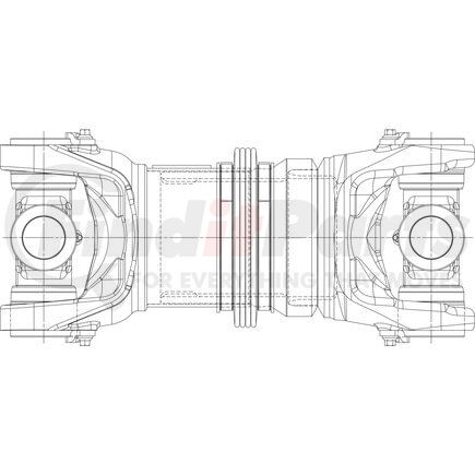 170SC55011C by DANA - Short Couple