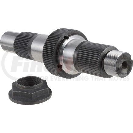 513839 by DANA - Differential Pinion Shaft - 15.41 in., 81 Teeth (Major Gear), 49 Teeth (Input Shaft End)