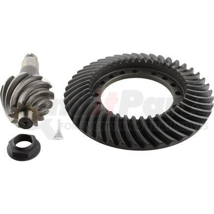 513888 by DANA - Differential Ring and Pinion - 3.91 Gear Ratio, 17.7 in. Ring Gear