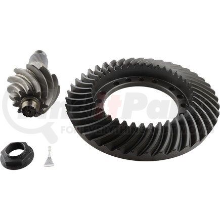 513922 by DANA - Differential Ring and Pinion - 3.73 Gear Ratio, 17.7 in. Ring Gear