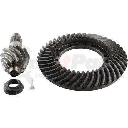 513923 by DANA - Differential Ring and Pinion - 3.91 Gear Ratio, 17.7 in. Ring Gear