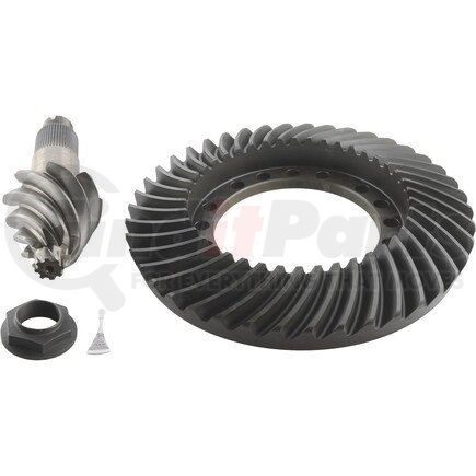 513949 by DANA - Differential Ring and Pinion - 5.25 Gear Ratio, 18 in. Ring Gear