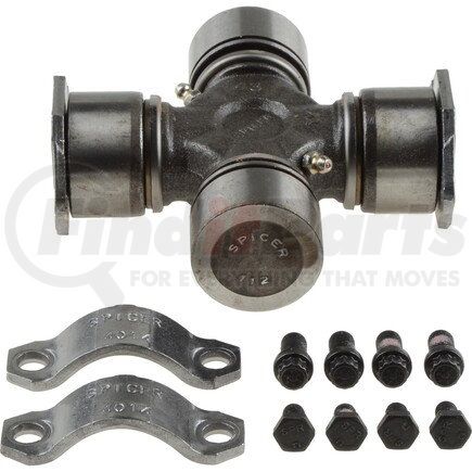 5-674X by DANA - Universal Joint Greaseable Spicer 1610 Series Half Round