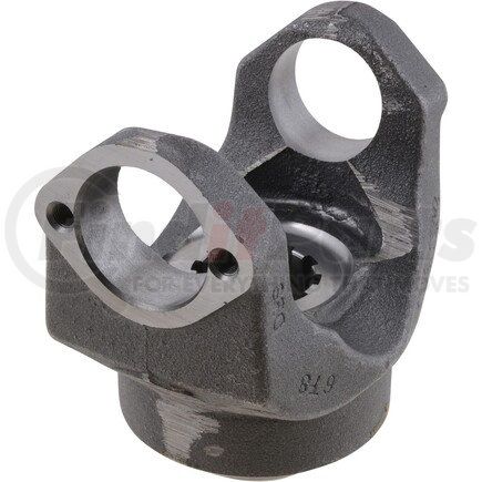 6-4-1981 by DANA - 1710 Series Differential End Yoke - Non-Assembly, Steel, BP Yoke Style, 10 Spline