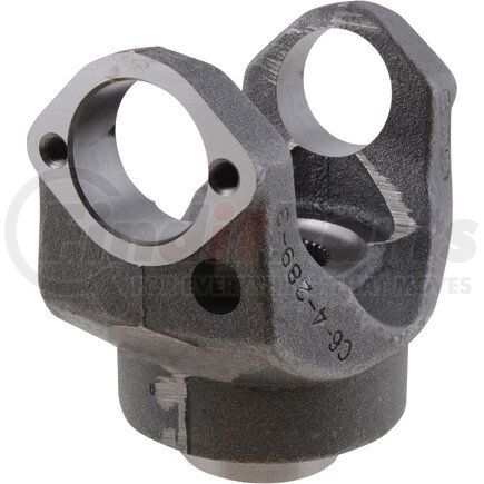 6-4-7141 by DANA - 1710 Series Drive Shaft End Yoke - Steel, 38 Spline, BP Yoke Style, Splined Hole