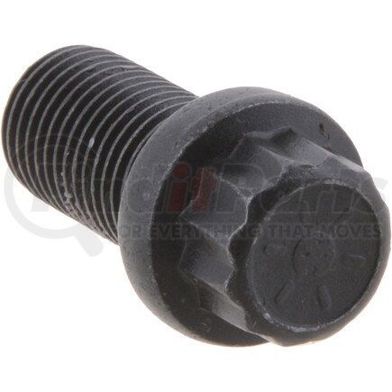 6-73-412 by DANA - Drive Shaft Bolt - 1.125 in. Length, 0.375-24 Thread, 12 Point, 8 Grade, Self Locking