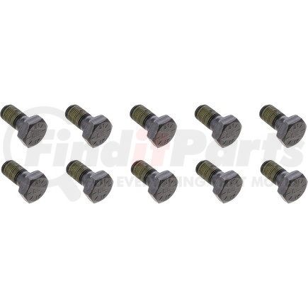 703034 by DANA - Differential Ring Gear Bolt Kit - 1.350 in. Length, Grade 8, Hex, 0.500-20 Thread Size