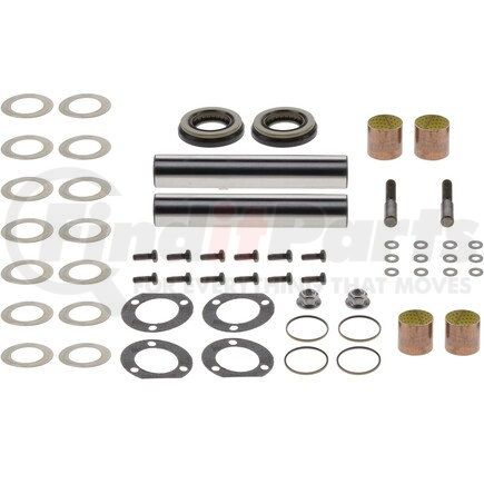 806355 by DANA - Steering King Pin Set - 9.12 in. Length, 1.63 in. dia., 1.66 in. Bushing, DX Garlock