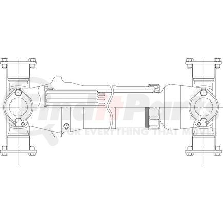 817262-6 by DANA - DRIVE SHAFT SHORT COUPLE