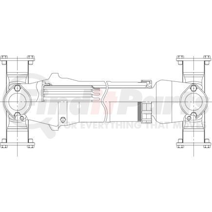 820249-1 by DANA - DRIVE SHAFT SHORT COUPLE