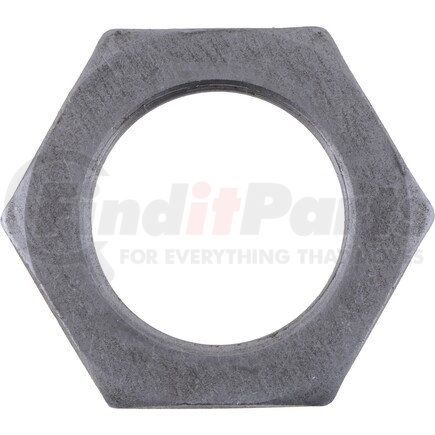 M10HN107 by DANA - Locking Hub Spindle Nut - Steel Plate, 1.7 in. ID, 1.750-12 UN-2A Thread