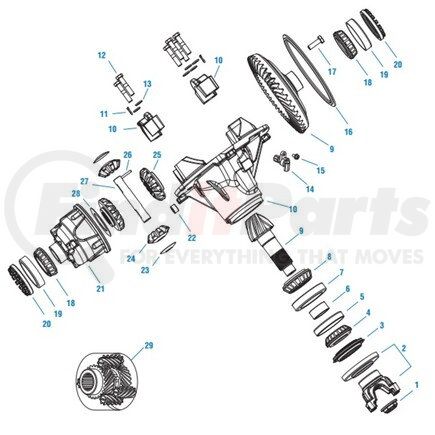 S110410CF by DANA - CORE FREE CARR