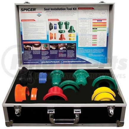 SPI401 by DANA - Axle Seal Installation Tool - Tool Driver Suitcase Kit, for Multiple Axle Models