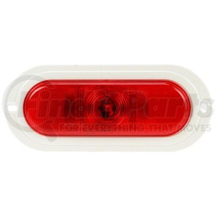 66054R by TRUCK-LITE - Super 66 Brake / Tail / Turn Signal Light - LED, Fit 'N Forget S.S. Connection, 12v
