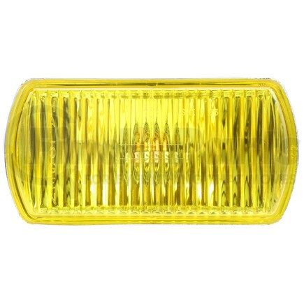 80569 by TRUCK-LITE - Replacement Lens - Rectangular, Yellow, Polycarbonate, for Headlights-Fog and Driving (80519), 2 Screw