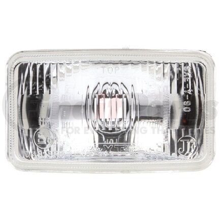80578 by TRUCK-LITE - Replacement Lens - Rectangular, Clear, Lead Glass, for Headlights, 2 Screw