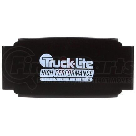 80603 by TRUCK-LITE - Cover, Fog and Drive Lights, Used In Rectangular Shape Lights, Black Rubber, Cover