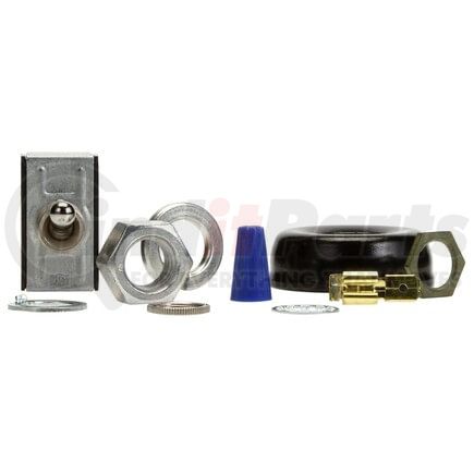 80844 by TRUCK-LITE - Snow Plow Hardware - 8 Nut, 2 Ball Mount, 2 Washer, 1 Switch, 2 Male Tabs