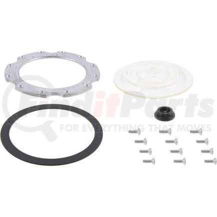 218740 by DANA - Axle Hub Cap Window Kit - with Gasket, Vent Plug, Tone Ring and Screws