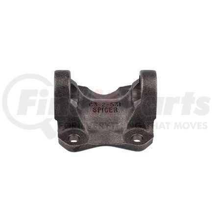 2-2-1209 by DANA - 1330 Series Drive Shaft Flange Yoke - Steel, 4 Bolt Holes, Rectangular Design