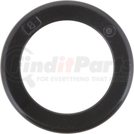 232063 by DANA - Universal Joint Dust Cap Seal - Plastic, Black, 0.97 in. ID, 1.04 in. OD