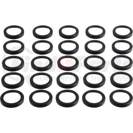 232872-1 by DANA - Universal Joint Dust Cap Seal - Plastic, Black, 1.23 in. ID, 1.35 in. OD