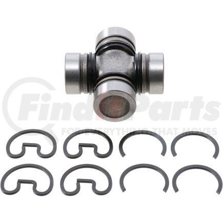 25-3215X by DANA - Drive Axle Shaft Universal Joint - Steel, Non-Greasable,ISR Style, Round Bearing Cap, with Snap Ring