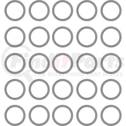 30215-2 by DANA - Differential Carrier Bearing Shim - 2.250 in. dia., 0.005 in. Thick, 0.006 in. dia. Hole.