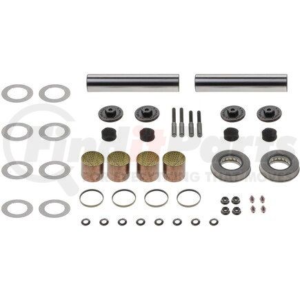 328348 by DANA - Steering King Pin Set - 9.06 in. Length, 1.72 in. dia., 1.82 in. Bushing, DX Garlock