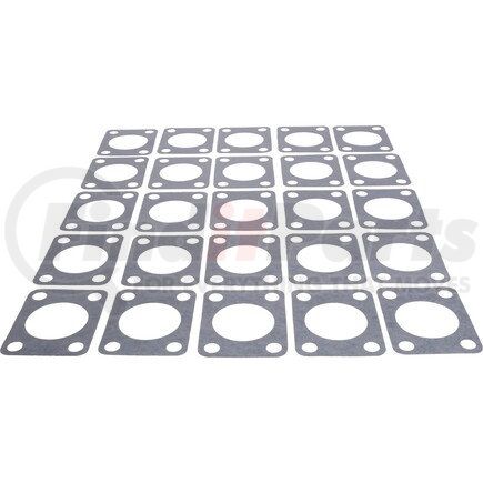 37307 by DANA - Steering King Pin Bearing Cap Gasket - Upper, 4 Bolt Holes, DANA 06 Axle