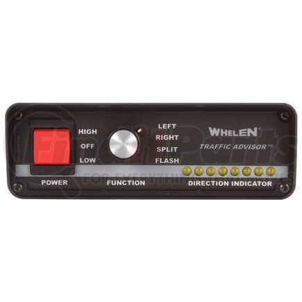 92849 by TRUCK-LITE - Traffic Control Box, Black Steel, 12V