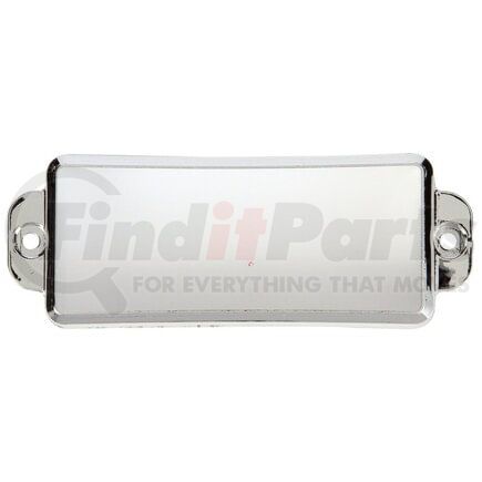 92878 by TRUCK-LITE - Bracket Mount - Exterior Lighting, Used In Rectangular Shape Lights, Chrome Polycarbonate, 2 Screw Bracket Mount