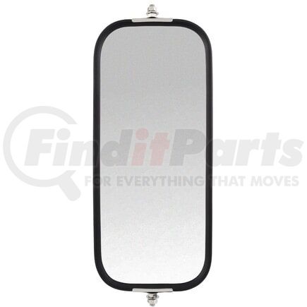 97637 by TRUCK-LITE - Pyramid Style, 7 x 16 In., West Coast Mirror, White Stainless Steel