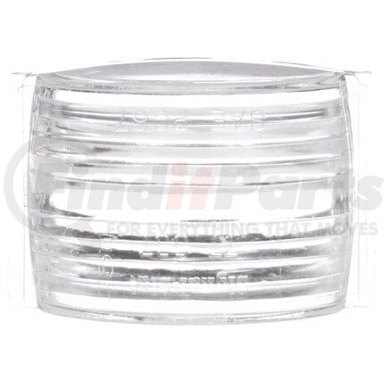 99160C by TRUCK-LITE - Marker Light Lens - Rectangular, Clear, Acrylic, Snap-Fit Mount