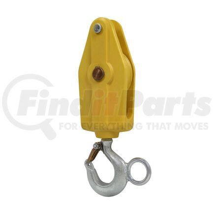 131692 by EATON - Power Series Hand Line Block - Swivel C-Hook w/ Safety Latch, 
Oilite bearings