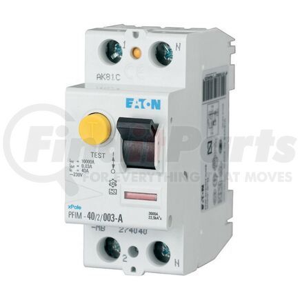 235431 by EATON - Residual current circuit breaker (RCCB) - 63A, 2p, 30mA, type A