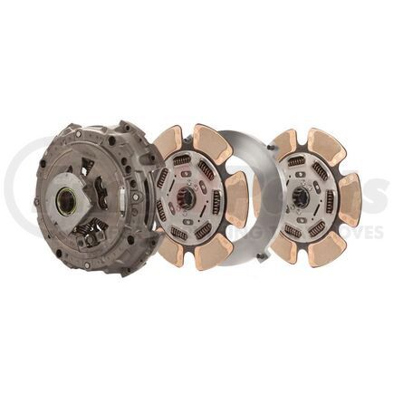 108391-81MO by EATON - Easy Pedal Clutch - Reman, Manual Adjust, 15.5" Clutch Size, 1400 ft lb Torque