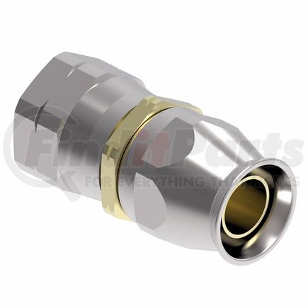 63-190990-10 by EATON - Straight Hose Fitting - SAE 45 Swivel, Teflon Hose