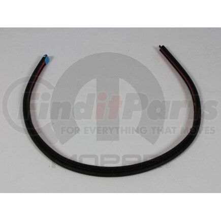 55257406AB by MOPAR - Door Seal - Upper, Front Door Belt