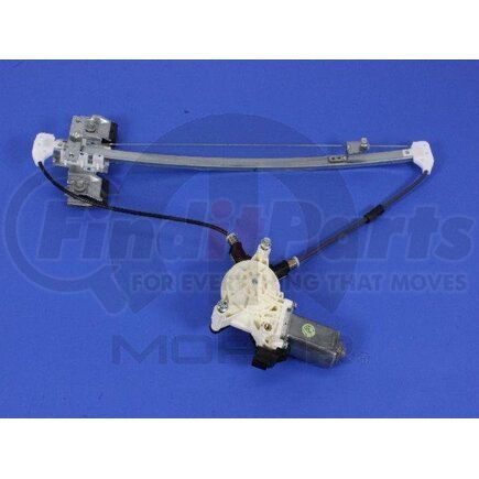 55359561AA by MOPAR - Window Regulator - Rear, Left, with Power Locks, For 2005-2011 Ram Dakota