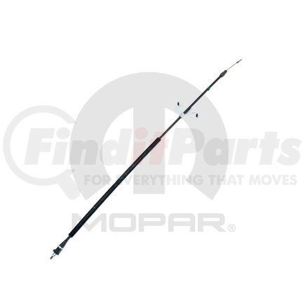 68024890AC by MOPAR - Parking Brake Cable - Rear, Right 