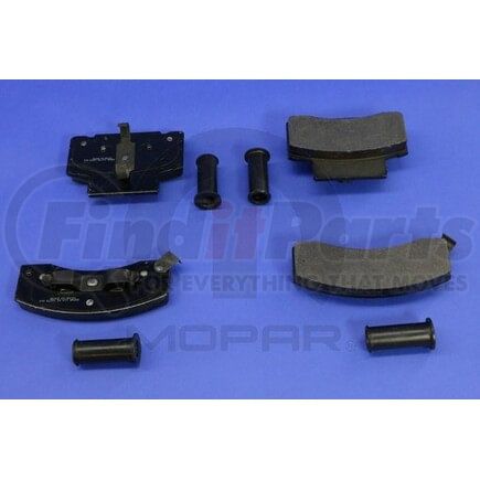 Mopar V1016279AE Disc Brake Pad Set FRONT DISC BRAKE PAD KIT