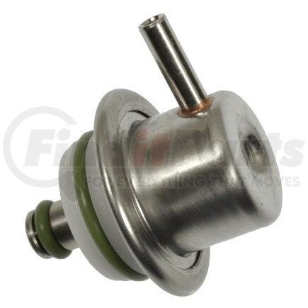 PR391 by STANDARD IGNITION - Fuel Pressure Regulator - Steel, Silver Finish, Gas, Angled Type, Direct Mounting