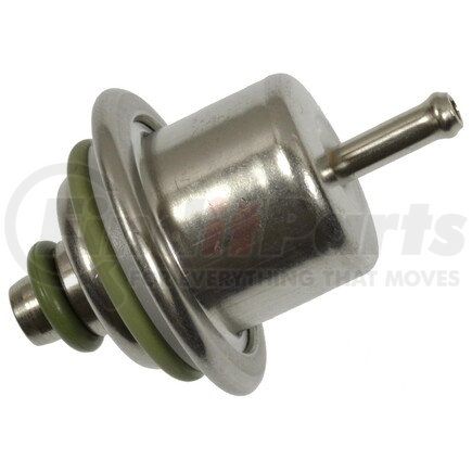 PR472 by STANDARD IGNITION - Fuel Pressure Regulator - Steel, Silver Finish, Gas, Angled Type, Direct Mount