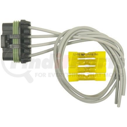 S1615 by STANDARD IGNITION - Blower Motor Resistor Connector