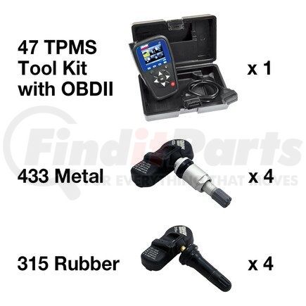 TPM9014 by STANDARD IGNITION - Tire Pressure Monitoring System (TPMS) Sensor Service Kit