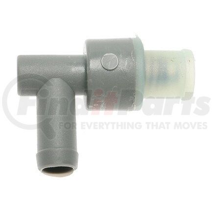 V253 by STANDARD IGNITION - PCV Valve - 3/8 in. Hose, Plastic, Gray, Angled Type, 2 Hose Connector
